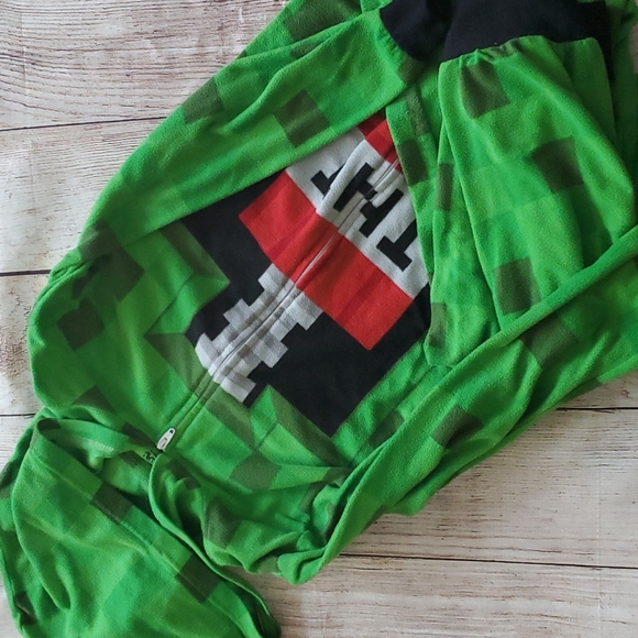 Target Pajamas Minecraft Pj Onesie Boys 8 Poshmark